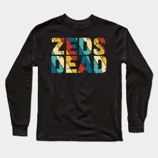 Retro Color - Zeds Dead Long Sleeve T-Shirt
